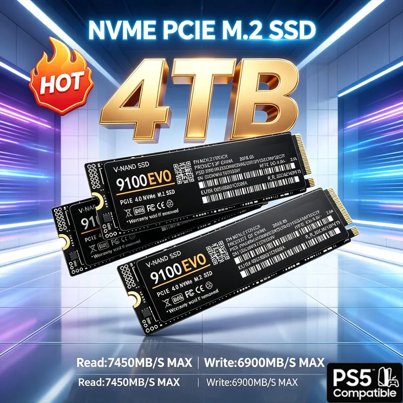 SSD NVMe M.2 da Gaming 9100 EV - M.2 Nvme 4Tb Pcie 4.0 Ssd recensione e prezzo