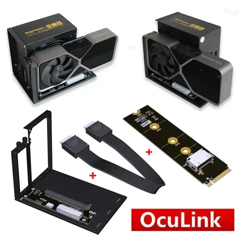 Adattatore EGPU F9G 64Gbps Ocu - External Gpu Dock Pcie 4.0 Oculink recensione e prezzo