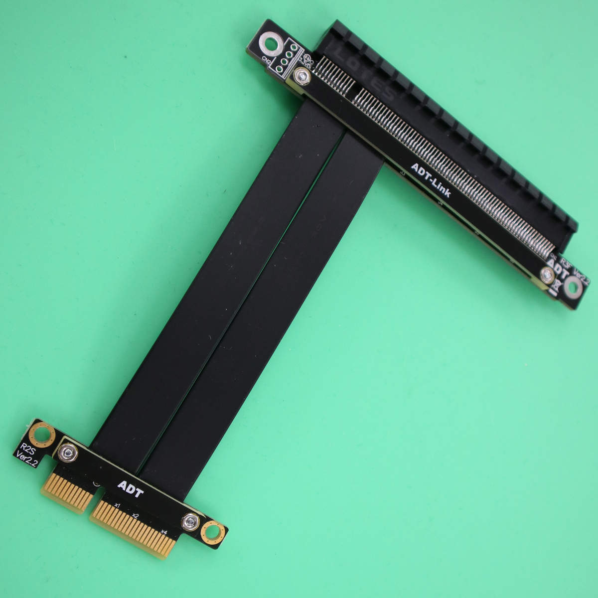Singolo doppio 90 gradi ad ang - Pcie 4.0 X16 Riser Cable 90 Degree recensione e prezzo