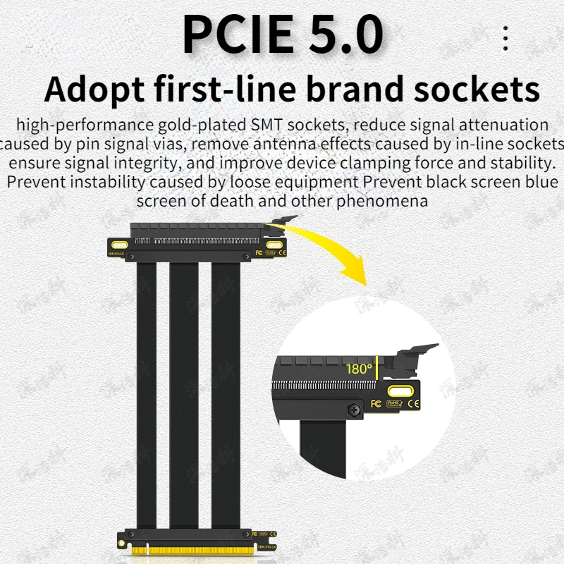 Cavo Riser PCIe 5.0 x16, perfe - Pcie 4.0 X16 Riser Cable 90 Degree recensione e prezzo