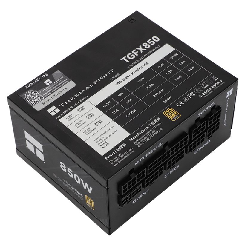 Thermalright TR-TGFX850 SFX Go - Sfx Power Supply 850W Gold recensione e prezzo