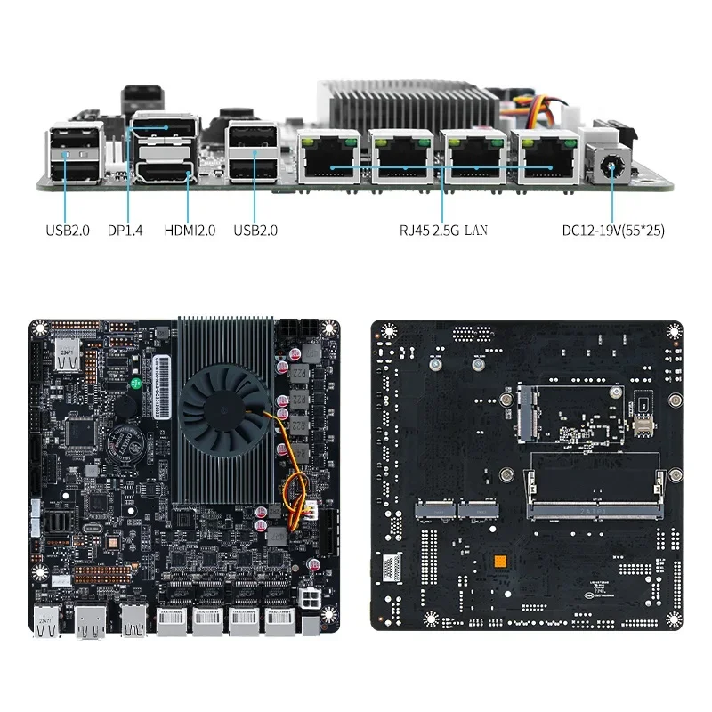 Scheda Madre N100 NAS con 2x M - Nas Motherboard N100 6 Sata recensione e prezzo