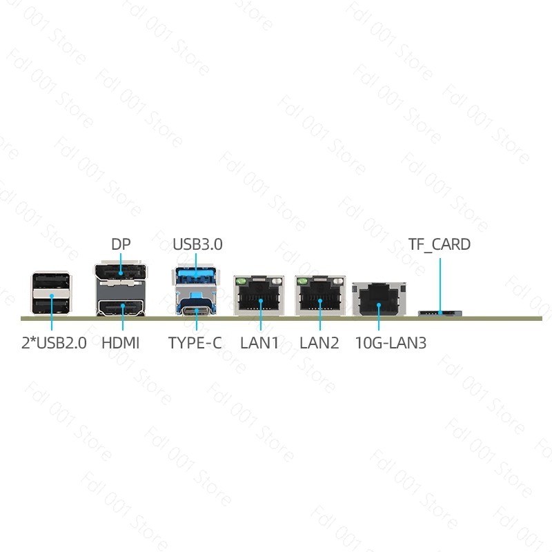 Scheda Madre N100 Dual 2.5G 10 - Nas Motherboard N100 6 Sata recensione e prezzo