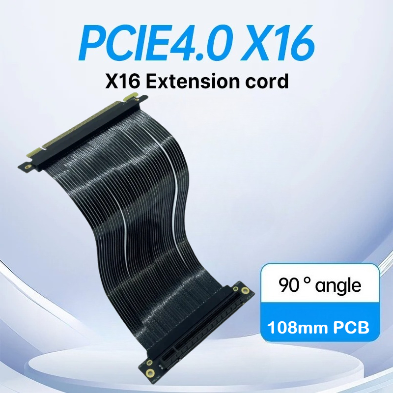 Cavo di prolunga schermato per - Pcie 4.0 X16 Riser Cable 90 Degree recensione e prezzo