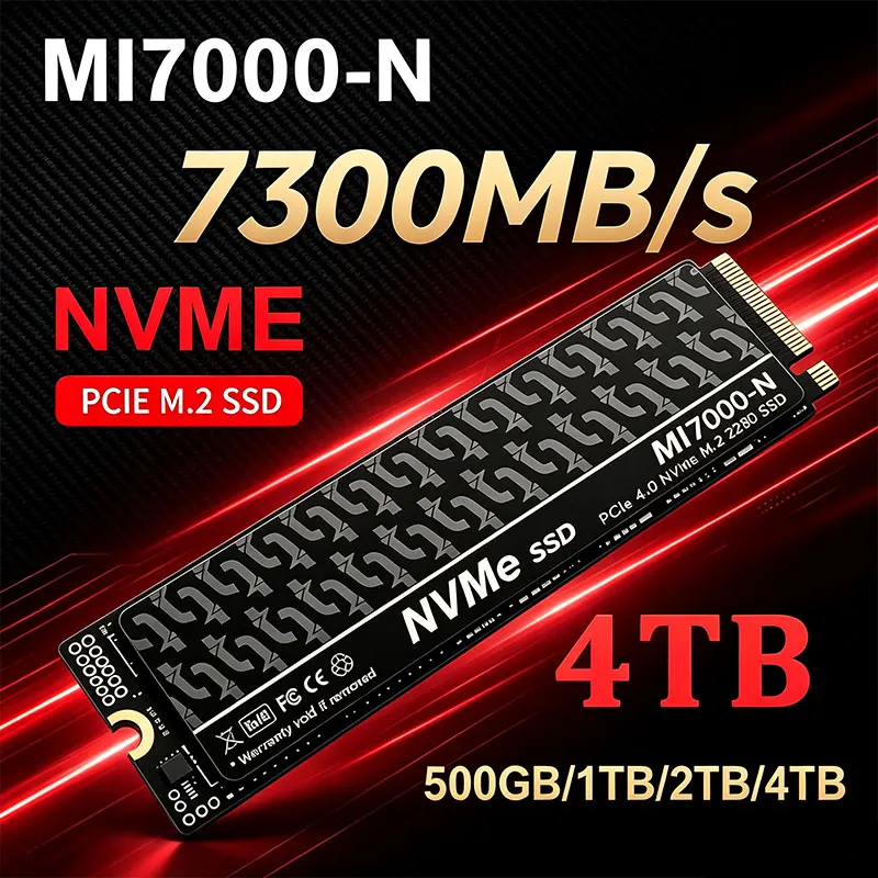 MI7000-N SSD 7300MB/s 1TB 2TB  - M.2 Nvme 4Tb Pcie 4.0 Ssd recensione e prezzo