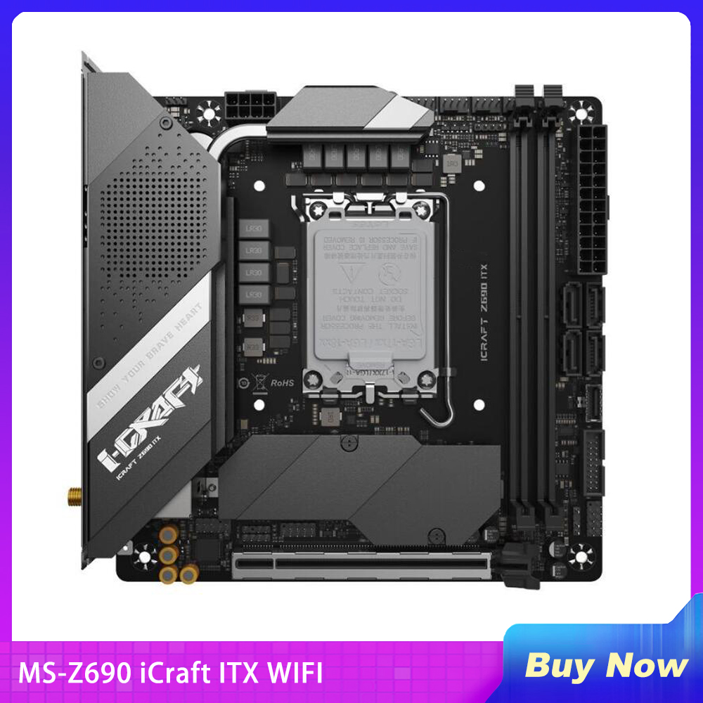 Nuova scheda madre desktop MS- - Lga 1700 Ddr5 Itx Motherboard recensione e prezzo