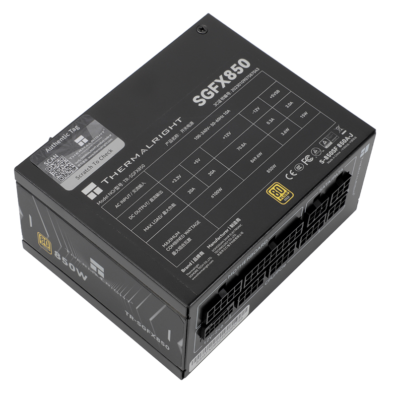 Thermalright SGFX850 Gold Modu - Sfx Power Supply 850W Gold recensione e prezzo