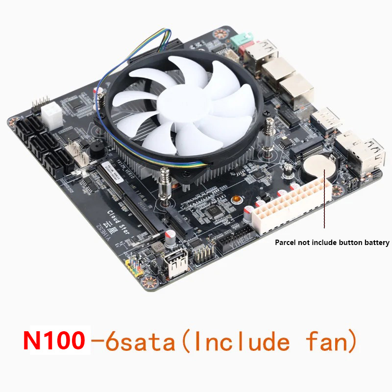 Scheda Madre Mini-ITX Intel N1 - Nas Motherboard N100 6 Sata recensione e prezzo