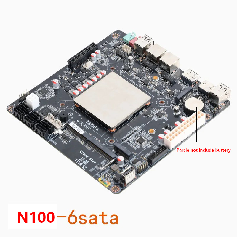 Scheda Madre Mini-ITX Intel N1 - Nas Motherboard N100 6 Sata recensione e prezzo
