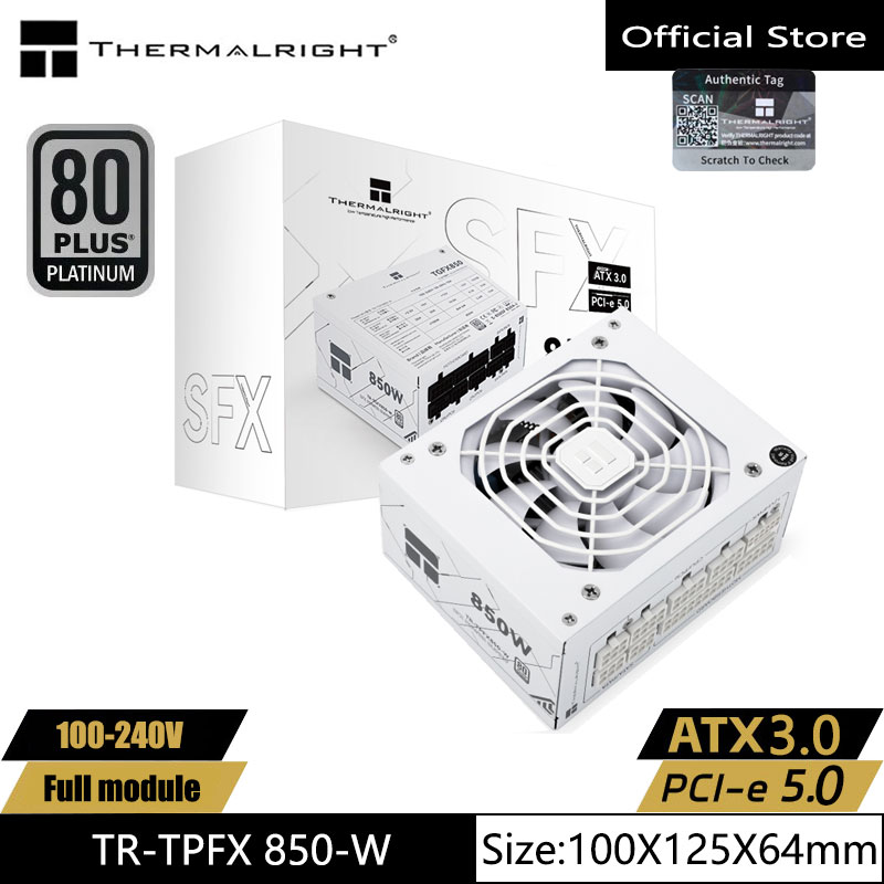 Thermalright TR-TPFX850-W Alim - Sfx Power Supply 850W Gold recensione e prezzo
