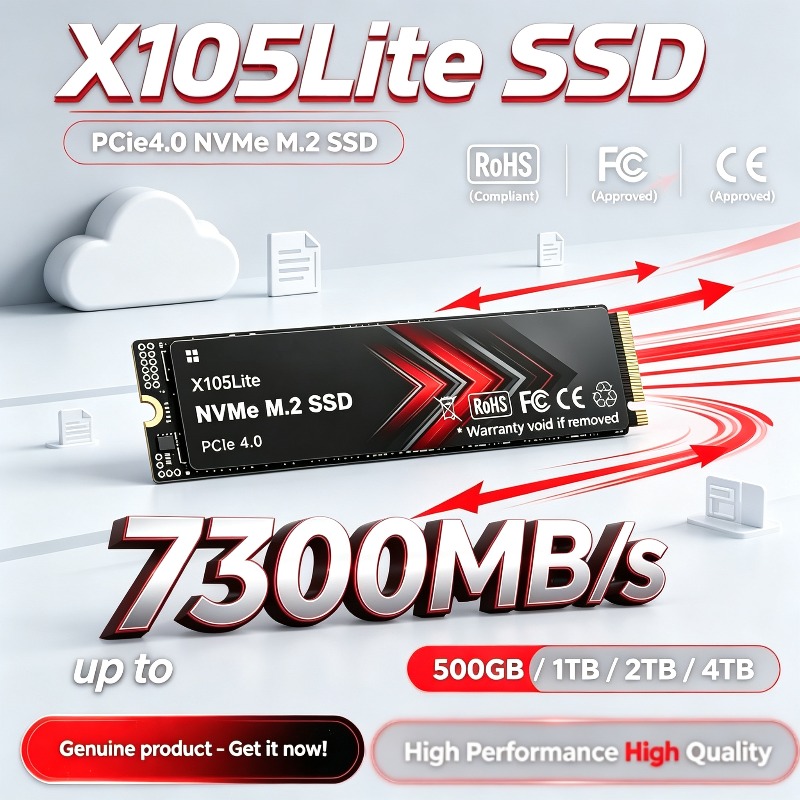 X105Lite M.2 NVMe SSD PCIe 4.0 - M.2 Nvme 4Tb Pcie 4.0 Ssd recensione e prezzo
