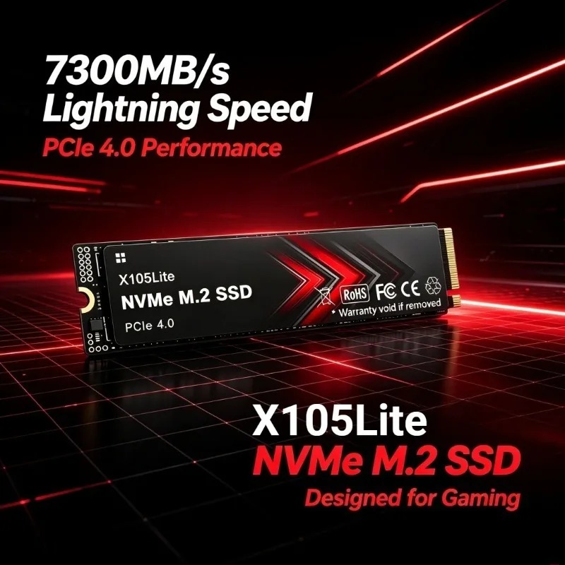 X105Lite M.2 NVMe SSD PCIe 4.0 - M.2 Nvme 4Tb Pcie 4.0 Ssd recensione e prezzo