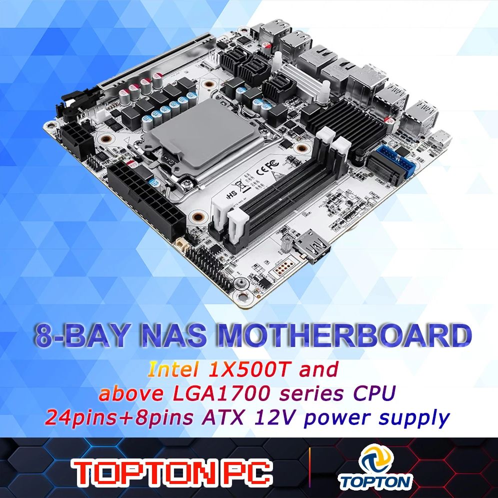 Scheda madre NAS Mini ITX a 8  - Lga 1700 Ddr5 Itx Motherboard recensione e prezzo