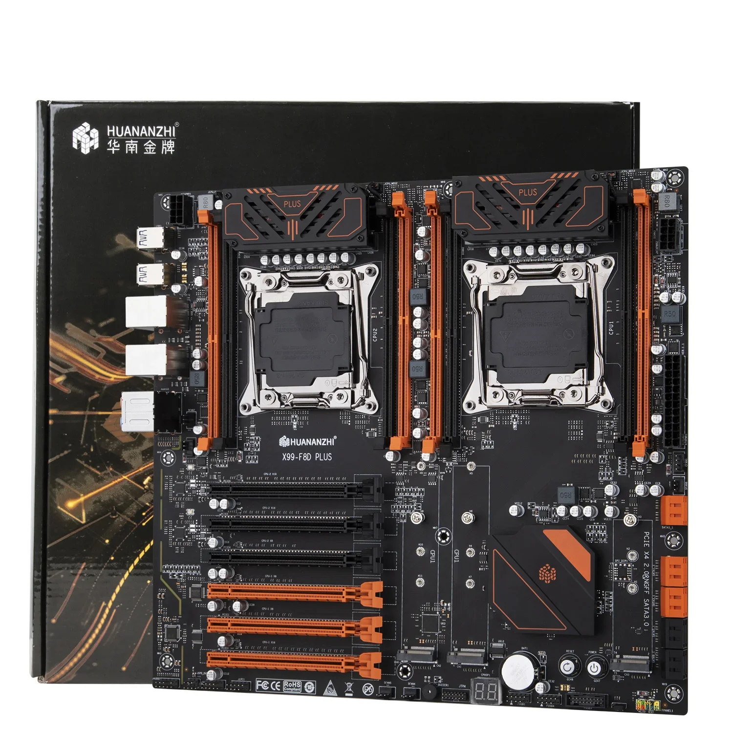 X99 F8D PLUS Doppia Scheda Mad - X99 Dual Cpu Motherboard Combo recensione e prezzo