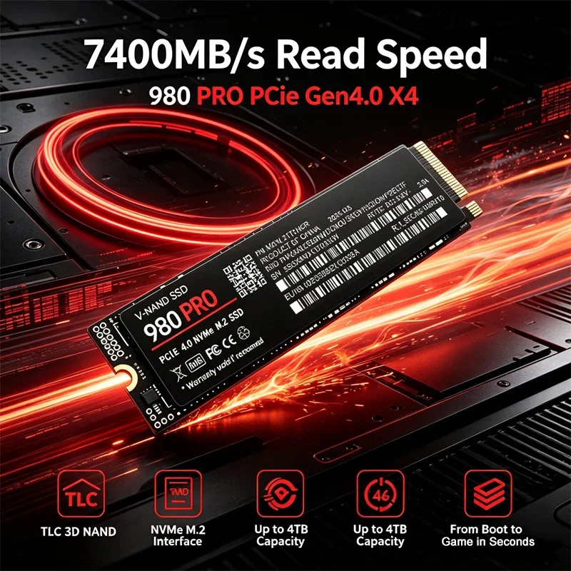 SSD NVMe M.2 Gaming 980 PRO PC - M.2 Nvme 4Tb Pcie 4.0 Ssd recensione e prezzo