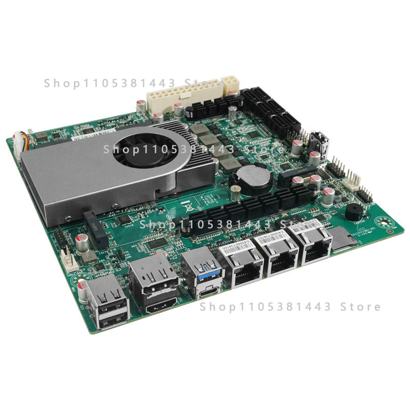 Scheda di rete 10G a 6 bay di  - Nas Motherboard N100 6 Sata recensione e prezzo