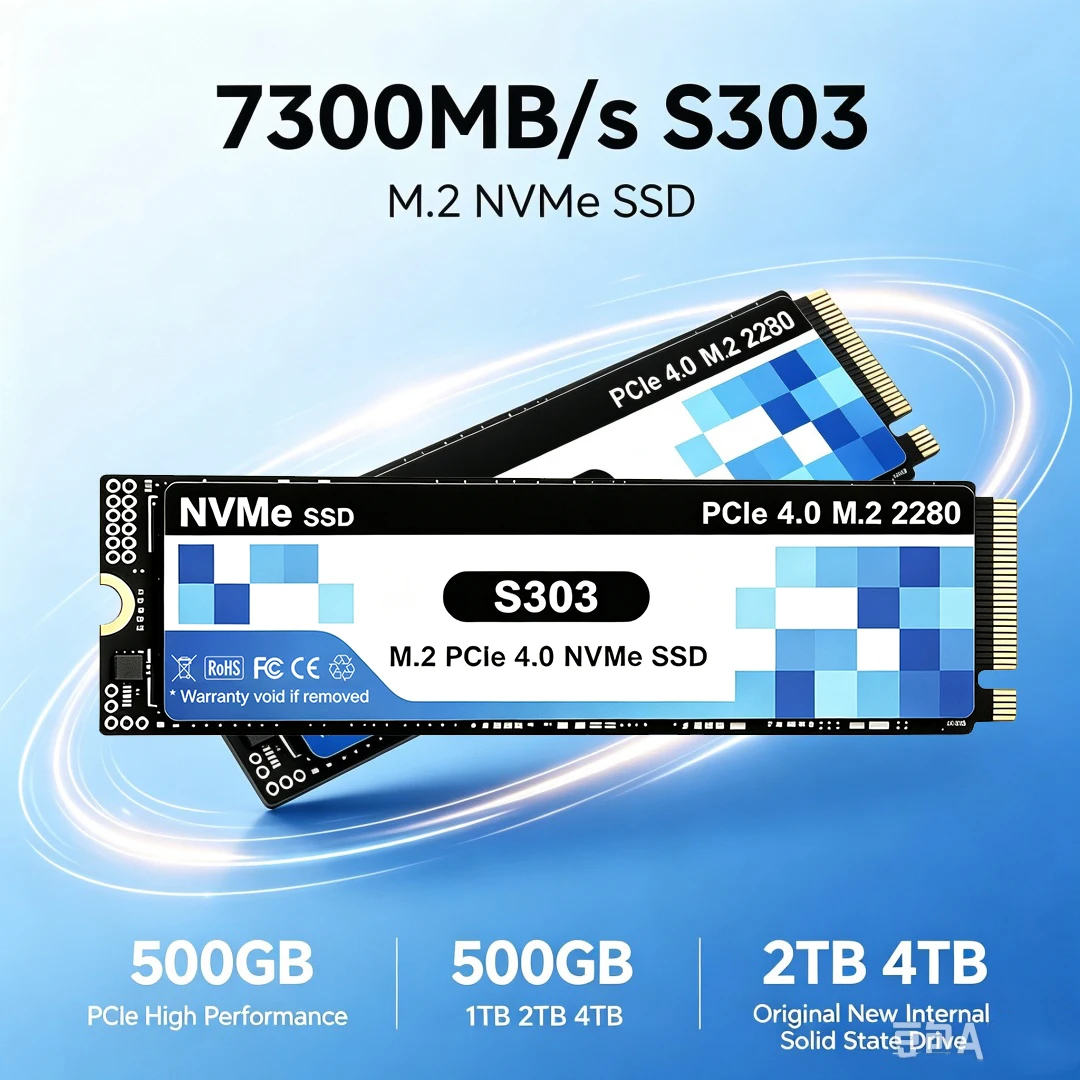 SSD 2026 S303 500GB 1TB 2TB 4T - M.2 Nvme 4Tb Pcie 4.0 Ssd recensione e prezzo