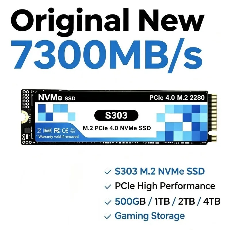 SSD NVMe M.2 PCIe 4.0 S303 da  - M.2 Nvme 4Tb Pcie 4.0 Ssd recensione e prezzo