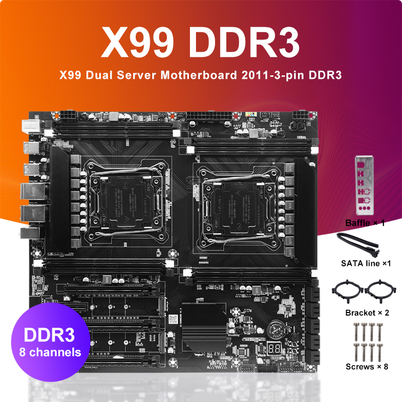 Scheda madre CPU X99 a doppio  - X99 Dual Cpu Motherboard Combo recensione e prezzo